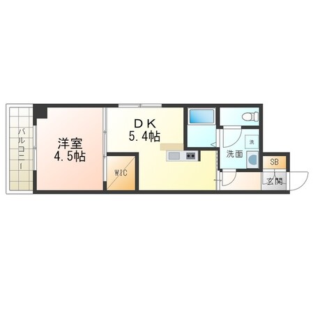 SOAR堺綾之町の物件間取画像